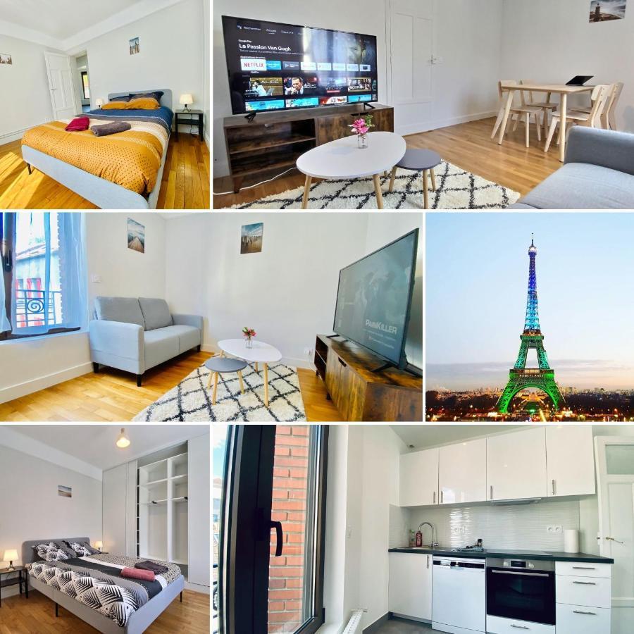Cozy Appart'3 - Centre Ville & Proche Gare - Cozy Houses Massy  Exterior foto